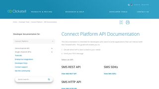 
                            2. Platform - Clickatell API Documentation | Clickatell.com