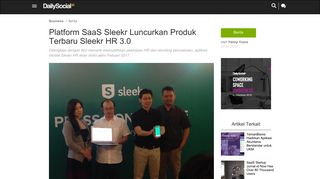 
                            9. Platform SaaS Sleekr Luncurkan Produk Terbaru Sleekr HR 3.0 ...