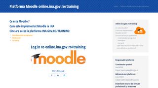
                            8. Platforma Moodle online.ina.gov.ro/training – INA GOV