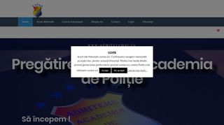 
                            8. Platforma ONLINE - pregatire examen Academia de Politie