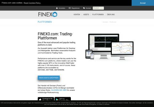 
                            8. Platforms - Plattformen | Finexo.com