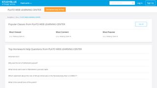 
                            8. PLATO WEB LEARNING CENTER - Online Flashcards, Study ...