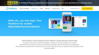 
                            4. Plattform für mobile Mitarbeiterkommunikation | Staffbase