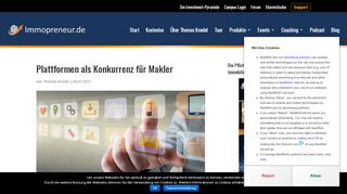 
                            11. Plattformen als Konkurrenz für Makler - Immopreneur.de - Immobilien ...