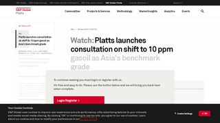 
                            10. Platts launches consultation on shift to 10 ppm gasoil as Asia's ...