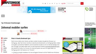 
                            4. Platz 6: Xmarks Bookmark Sync - Top 10 Browser-Erweiterungen ...