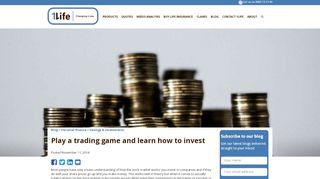 
                            8. Play a trading game and learn how to invest | 1Life