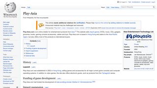 
                            9. Play-Asia - Wikipedia