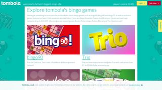 
                            4. Play Bingo Games Online - Join Now & Play Bingo Today | tombola