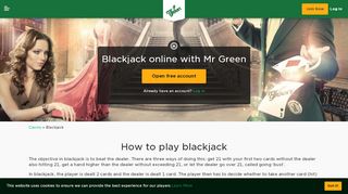 
                            13. Play Blackjack Online | Mr Green Casino | Claim Your Bonus