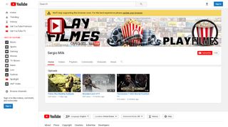 
                            7. Play Filmes - YouTube