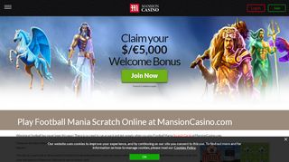 
                            10. Play Football Mania Scratch Online at MansionCasino.com