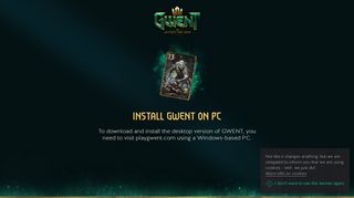 
                            3. Play for free - GWENT®: The Witcher Card Game