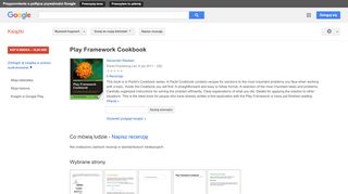 
                            11. Play Framework Cookbook