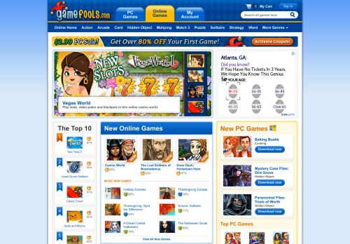 
                            4. Play Free Online Games and Browser Games | GameFools