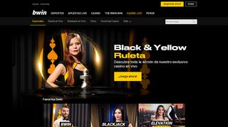 
                            11. Play Live Casino Games with real dealers at bwin Live Casino