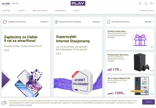 
                            8. Play. Najszybciej rozwijająca się sieć w Polsce | Play