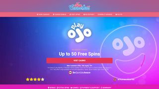 
                            5. Play OJO Casino | Get 50 Free Spins. NO Wagering. NO Bullshit.