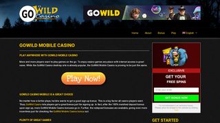 
                            4. Play On The Go With GoWild Casino Mobile