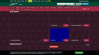 
                            1. Play Online Casino Games at Paddy Power | Deposit 10 Play with 50