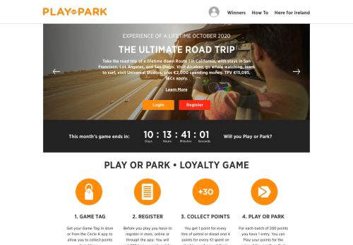 
                            10. Play or Park