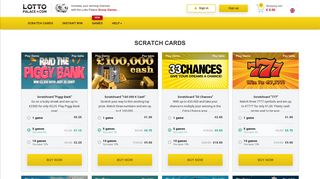 
                            4. Play Our Amazing Online Scratch Cards, Win Big! - LottoPalace