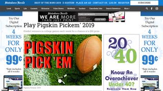 
                            10. Play Pigskin Pickem' 2018 - Statesboro Herald