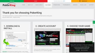 
                            1. Play Poker Online - Getting Started | PokerKing