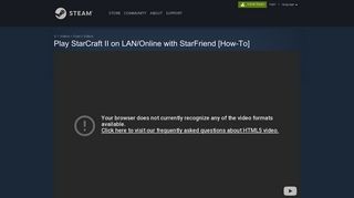 
                            11. Play StarCraft II on LAN/Online with StarFriend - Steam Community