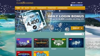 
                            4. Play the best free slots & casino games | Club 8 Online Casino