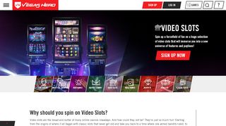 
                            10. Play Video Slots | Vegas Hero