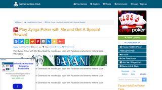 
                            13. Play Zynga Poker with Me and Get A Special Reward - Texas HoldEm ...