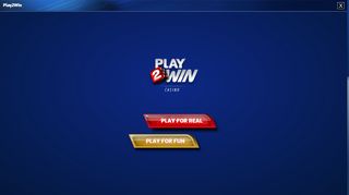 
                            4. Play2Win – Play Instant Flash No-Download Casino Games ...