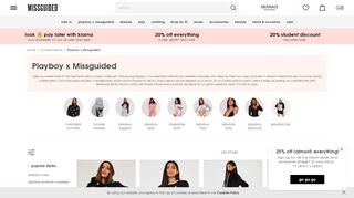 
                            1. Playboy Sign Up | Playboy x Missguided