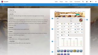 
                            6. Player Profile - RoyaleAPI - Clash Royale Analytics