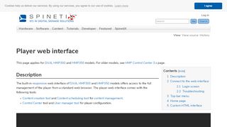 
                            13. Player web interface - SpinetiX Support Wiki