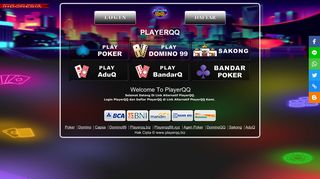 
                            8. PLAYERQQ - Link Alternatif PlayerQQ Daftar Dan Login PlayerQQ