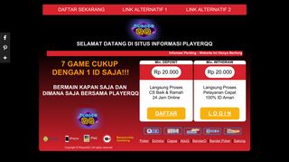 
                            11. PlayerQQ | Login PlayerQQ | Daftar PlayerQQ | Link Alternatif Player QQ