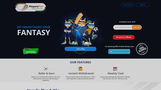 
                            2. Playerzpot: Play Fantasy Cricket & Football Games | Earn by Playing ...