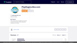
                            8. PlayHugeLottos.com Reviews | Read Customer Service Reviews of ...