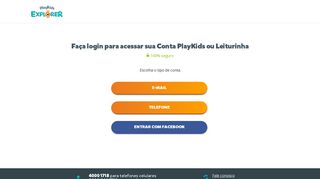 
                            2. PlayKids Explorer | Faça login para acessar sua Conta ...