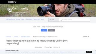 
                            12. PlayMemories Home: Sign in to PlayMemories Online ... - Sony