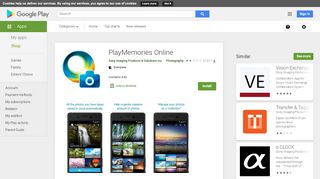 
                            7. PlayMemories Online - App su Google Play