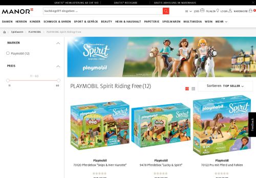 
                            12. PLAYMOBIL Spirit Riding Free | online kaufen - MANOR