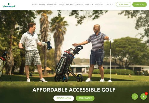
                            2. playmoregolf - Affordable, Acessible Golf
