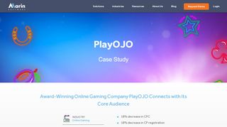 
                            12. PlayOJO Case Study | Marin Software