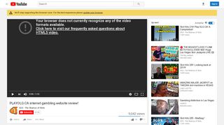
                            12. PLAYOLG.CA internet gambling website review! - YouTube