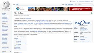 
                            9. PlayOnline - Wikipedia