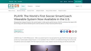 
                            7. PLAYR: The World's First Soccer SmartCoach Wearable System Now ...
