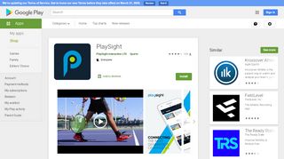
                            5. PlaySight - אפליקציות ב-Google Play